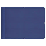 Vidaxl balkonscherm 75x700 cm 100% oxford polyester blauw
