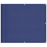 Vidaxl Balkon Bildschirm 90x700 cm 100% Oxford Polyesterblau