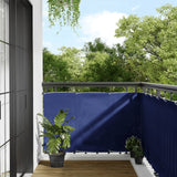 Vidaxl Balkon Bildschirm 90x700 cm 100% Oxford Polyesterblau