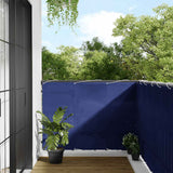 Vidaxx Balkonschirm 120x700 cm 100 % Oxford-Polyester blau
