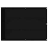 Vidaxx Balkonschirm 75x700 cm 100 % Oxford-Polyester schwarz