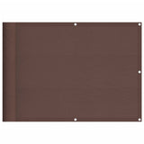 Vidaxx Balkonschirm 75x700 cm 100 % Oxford-Polyester braun