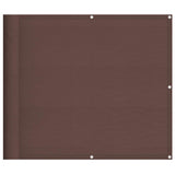 Vidaxl balkonscherm 90x800 cm 100% oxford polyester bruin