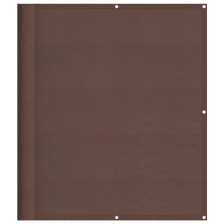 VidaXL Balkonschirm 120x800 cm 100 % Oxford-Polyester braun