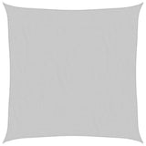 Vidaxl zonnezeil 5x5 m 100% polyester oxford lichtgrijs
