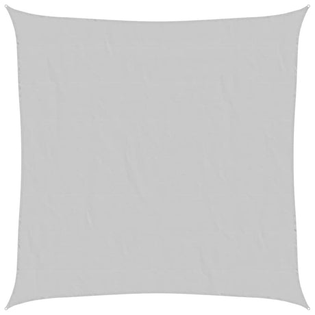 Vidaxl Sonnensegel 6x6 m 100 % Polyester Oxford hellgrau