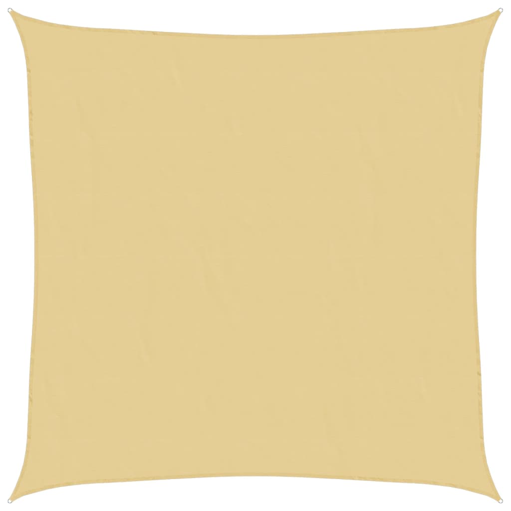 Vidaxl Sonnensegel 2x2 m 100 % Polyester Oxford sandfarben
