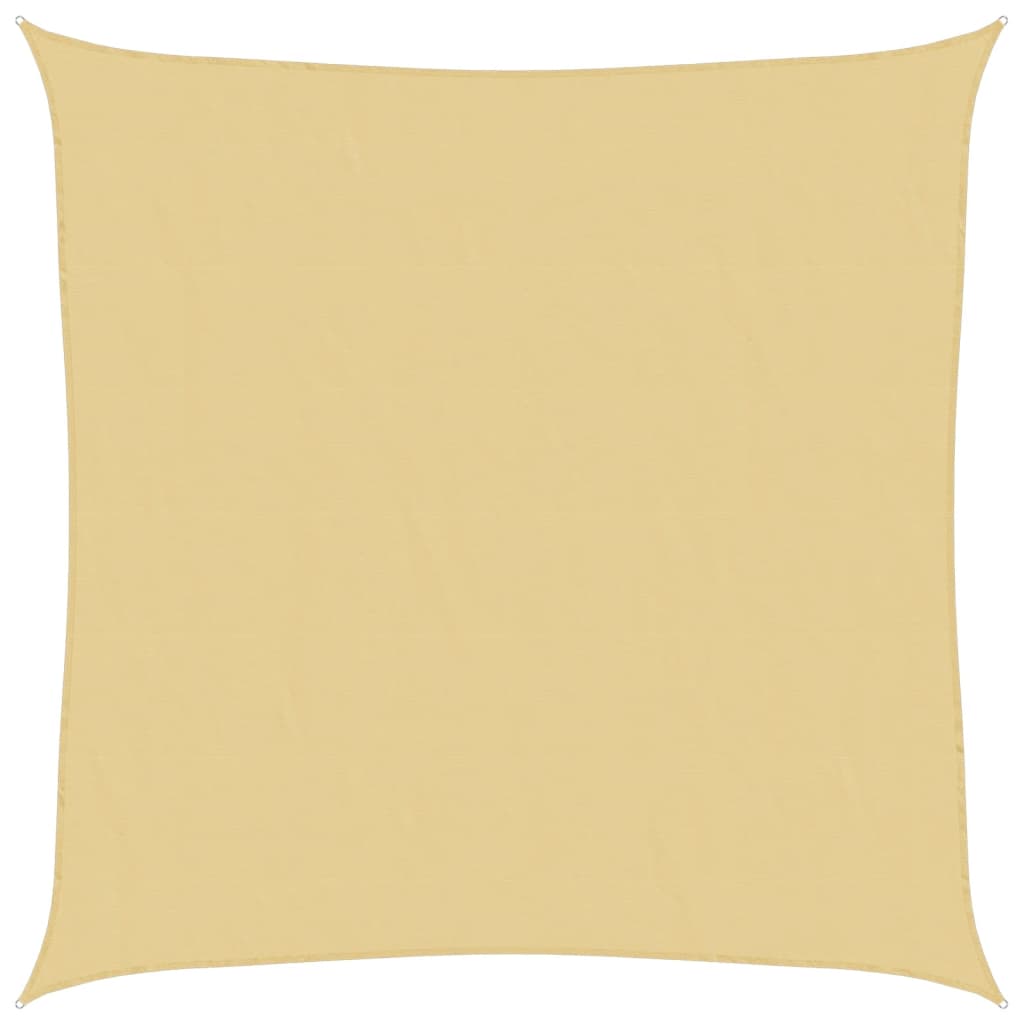 Vidaxl zonnenzeechen 3x3 m 100% Polyester Oxford Sand -Colored