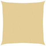 Vidaxx Sonnensegel 3,6x3,6 m 100 % Polyester Oxford sandfarben