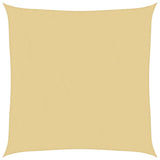 Vidaxl zonnenzeechen 4.5x4.5 m 100% Polyester Oxford Sand -Colored