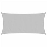 Vidaxl zonnezeil 3,5x2 m 100% polyester oxford lichtgrijs