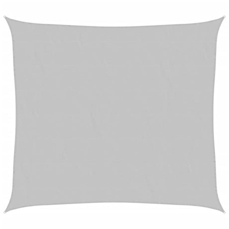 Vidaxl Sonnensegel 3x2,5 m 100 % Polyester Oxford hellgrau
