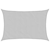Vidaxx Sonnensegel 4,5x3 m 100 % Polyester Oxford hellgrau