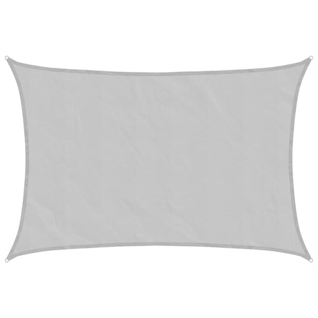 Vidaxx Sonnensegel 4,5x3 m 100 % Polyester Oxford hellgrau