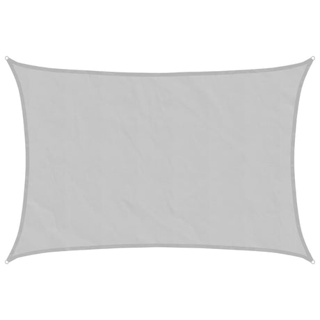 Vidaxl Sonnensegel 5x4 m 100 % Polyester Oxford hellgrau