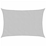 Vidaxl Sonnensegel 7x6 m 100 % Polyester Oxford hellgrau