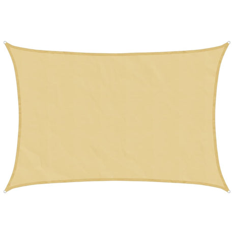 Vidaxx Sonnensegel 2,5x2 m 100 % Polyester Oxford sandfarben