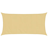 Vidaxl Sonnensegel 4x2 m 100 % Polyester Oxford sandfarben
