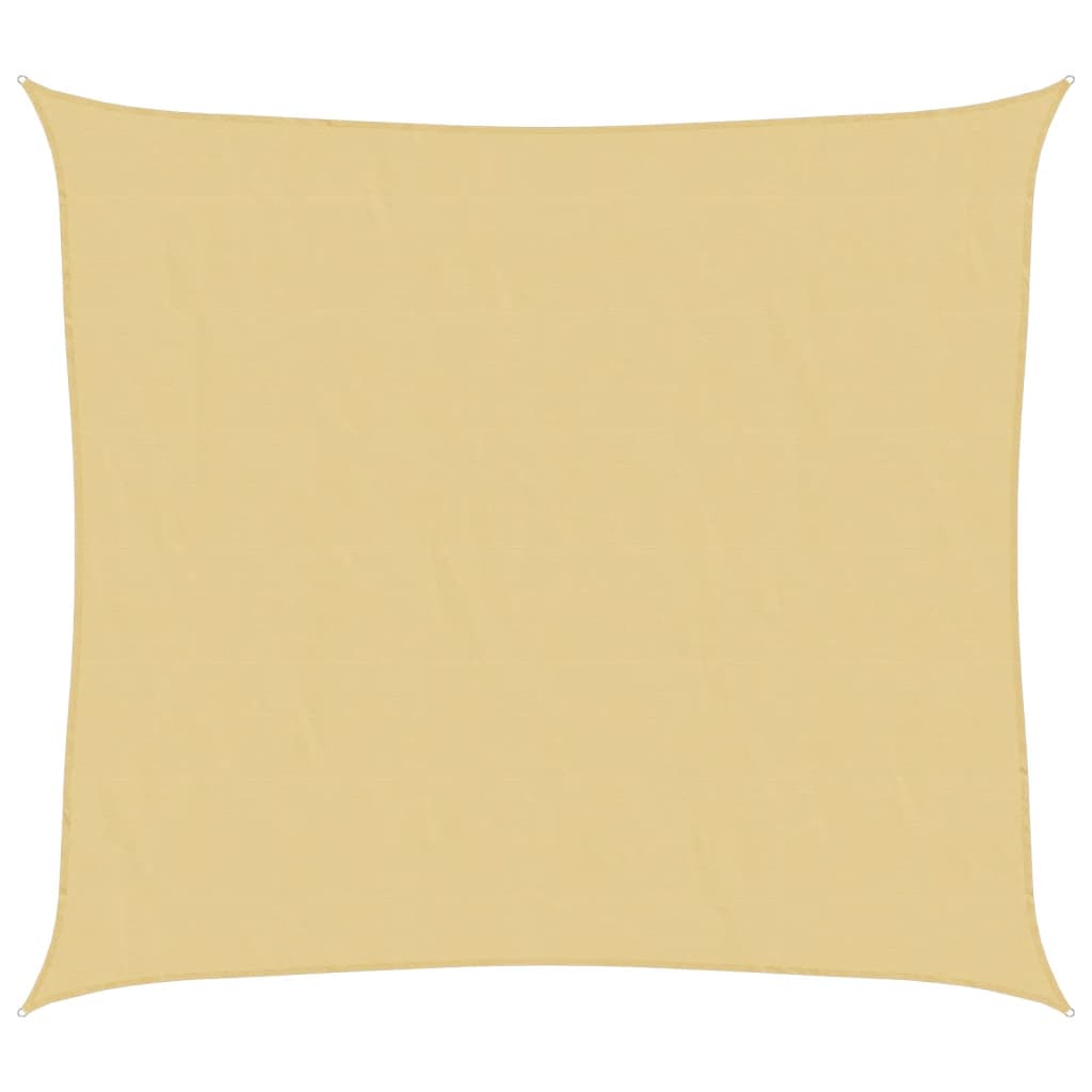 Vidaxl Sonnensegel 3x2,5 m 100 % Polyester Oxford sandfarben
