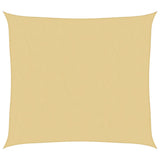 Vidaxl Sonnensegel 3x2,5 m 100 % Polyester Oxford sandfarben