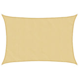 Vidaxx Sonnensegel 3,5x2,5 m 100 % Polyester Oxford sandfarben
