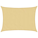 Vidaxl Sonnensegel 7x5 m 100 % Polyester Oxford sandfarben