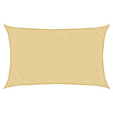 Vidaxl Sonnensegel 8x5 m 100 % Polyester Oxford sandfarben