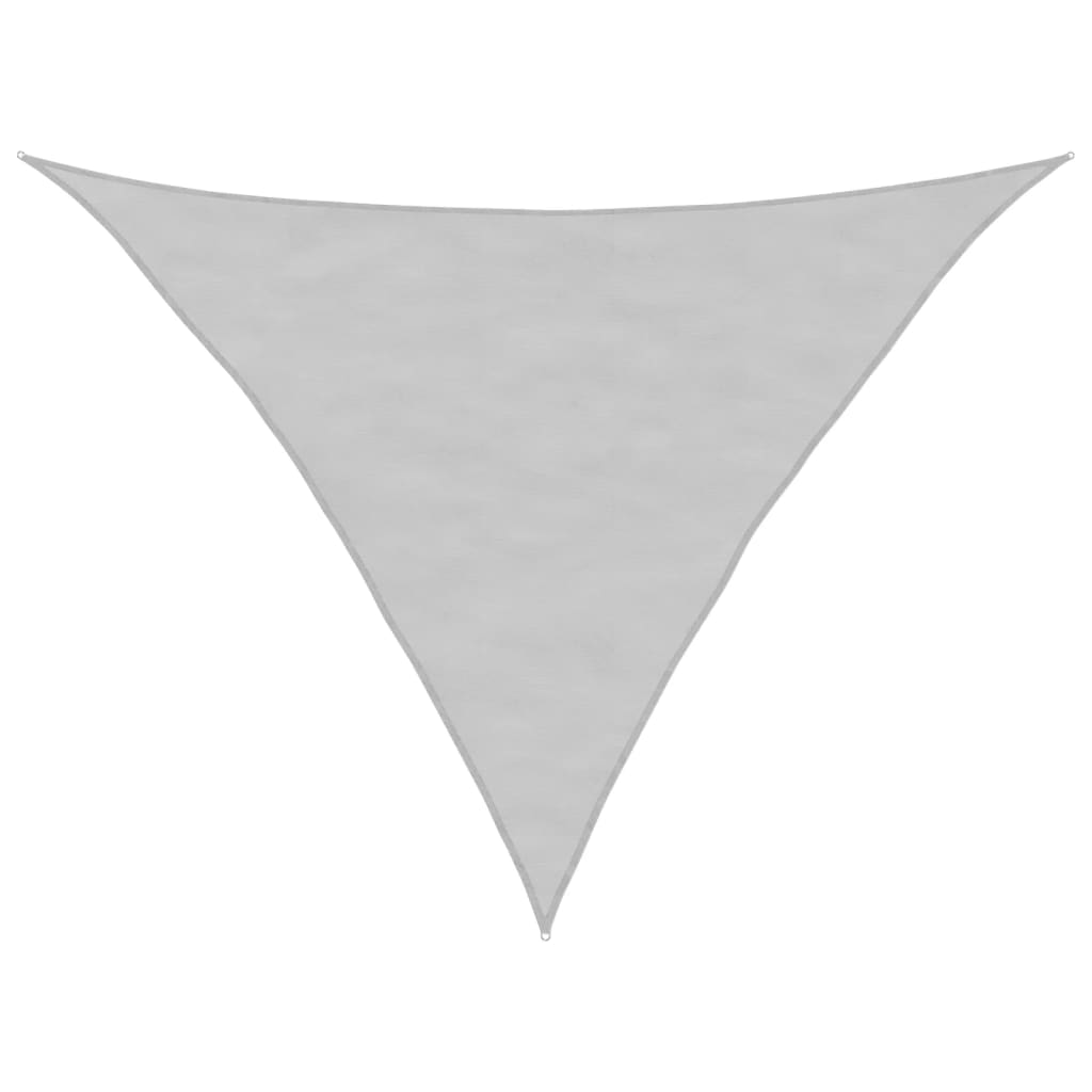 Vidaxx Sonnensegel 2,5x2,5x3,5 m 100 % Polyester Oxford hellgrau