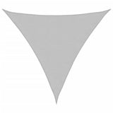 Vidaxx Sonnensegel 3x3x3 m 100 % Polyester Oxford hellgrau