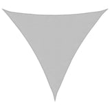 Vidaxx Sonnensegel 3,6x3,6x3,6 m 100 % Polyester Oxford hellgrau