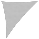 Vidaxx Sonnensegel 3x4x5 m 100 % Polyester Oxford hellgrau