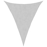 Vidaxx Sonnensegel 3x4x4 m 100 % Polyester Oxford hellgrau