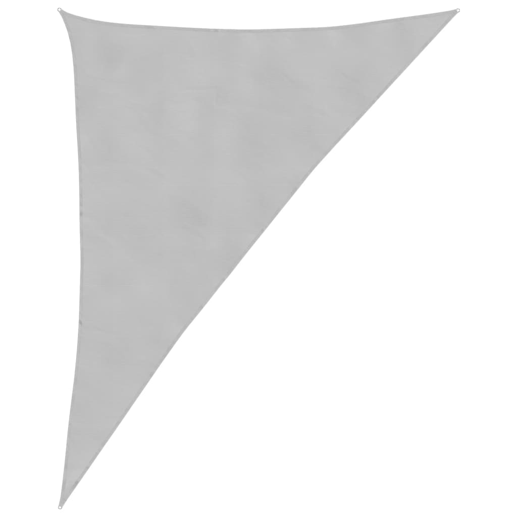 Vidaxx Sonnensegel 4x5x6,4 m 100 % Polyester Oxford hellgrau