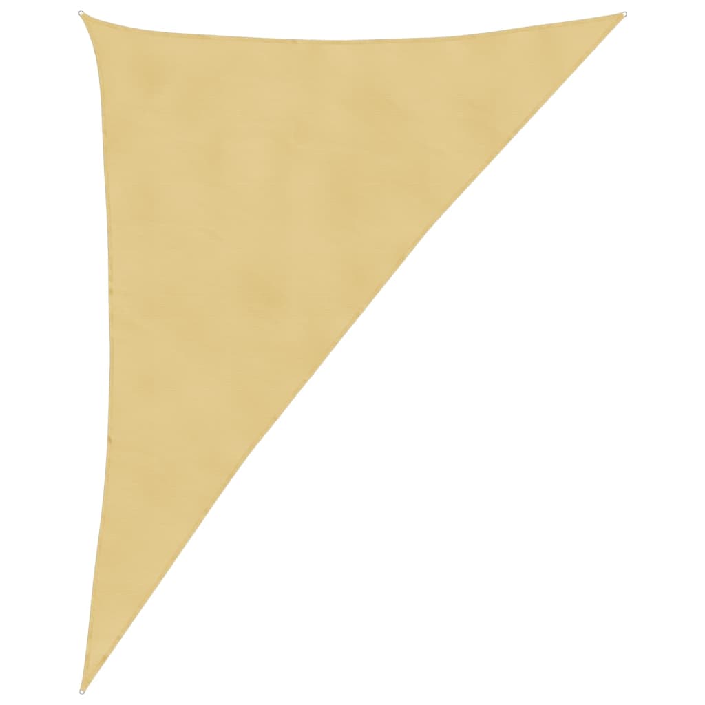 Vidaxx Sonnensegel 4x5x6,4 m 100 % Polyester Oxford sandfarben