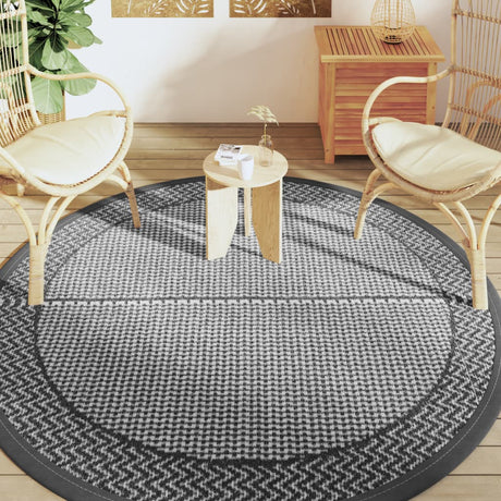 Vidaxx Outdoor-Teppich Arakil ø 200 cm Polypropylen grau