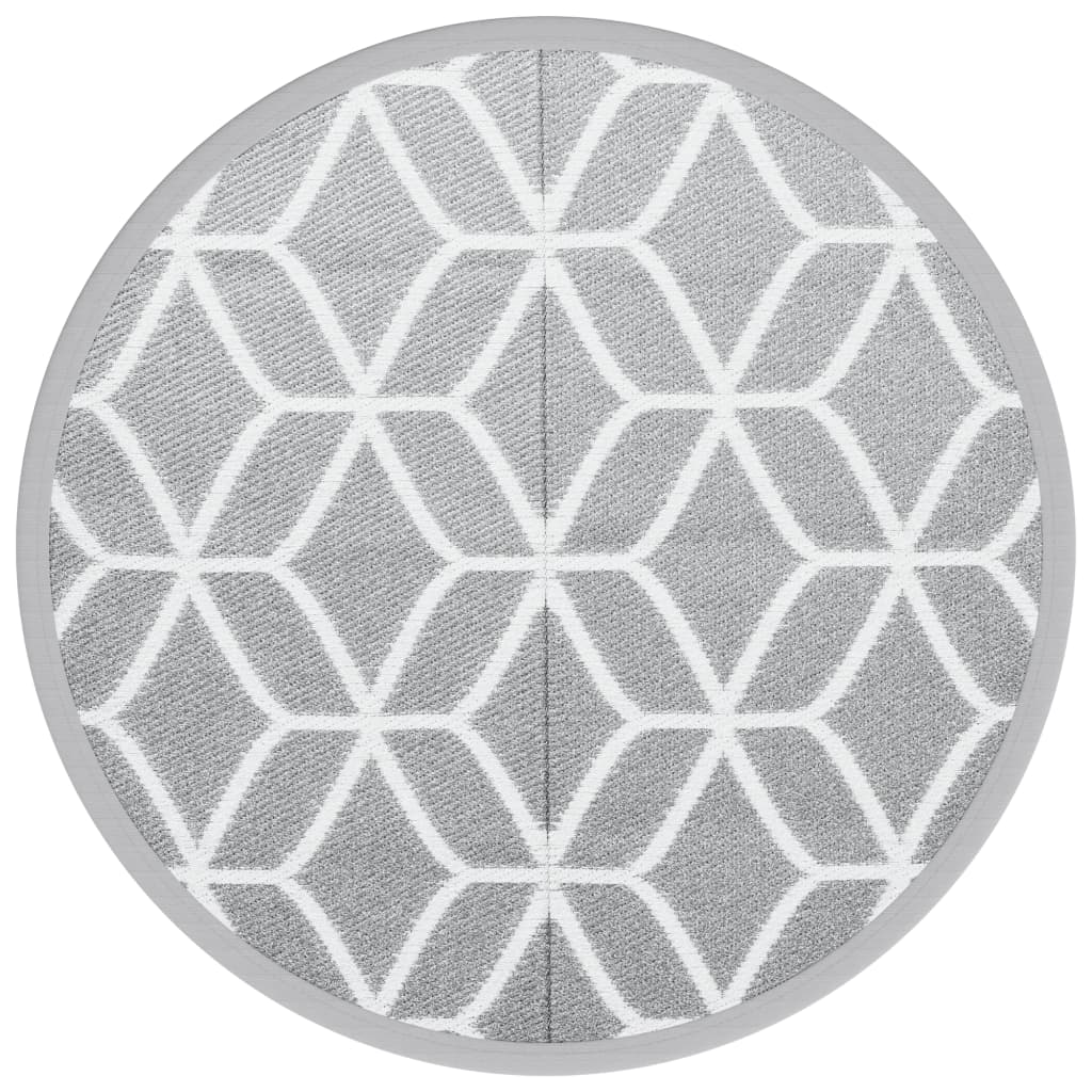 Vidaxx Outdoor-Teppich Arakil ø120 cm Polypropylen grau
