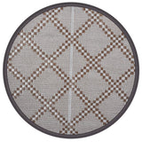 Vidaxx Outdoor-Teppich Arakil ø 120 cm Polypropylen braun