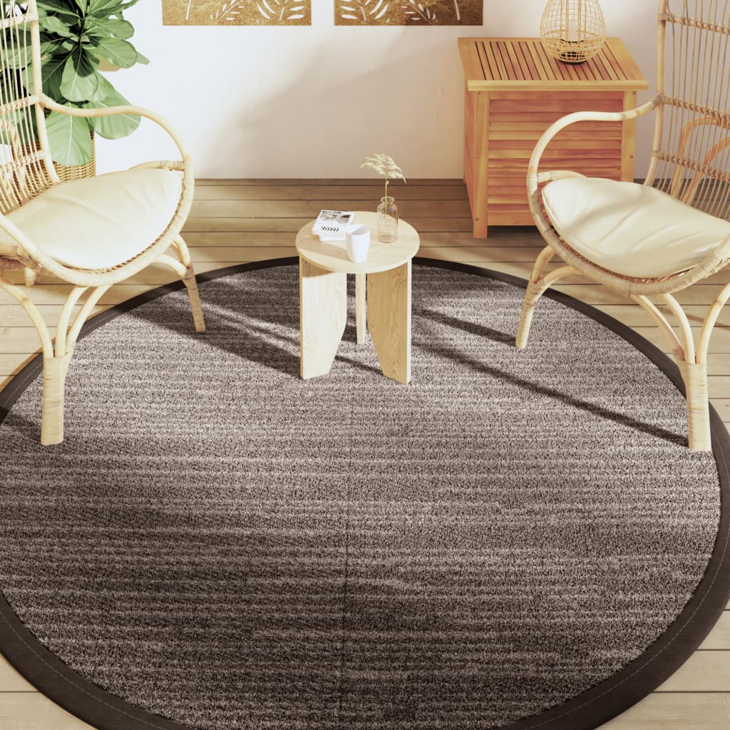 Vidaxx Outdoor-Teppich Arakil ø200 cm Polypropylen braun