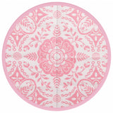 VIDAXL ESTERNO RAGGIO Ø160 cm Poly Pink