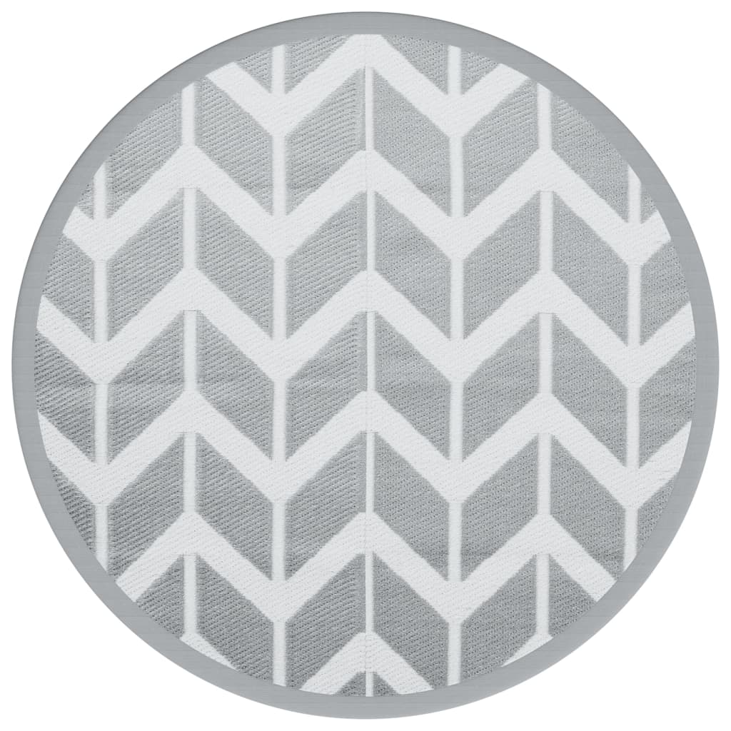 Vidaxx Outdoor-Teppich Arakil ø120 cm PP grau