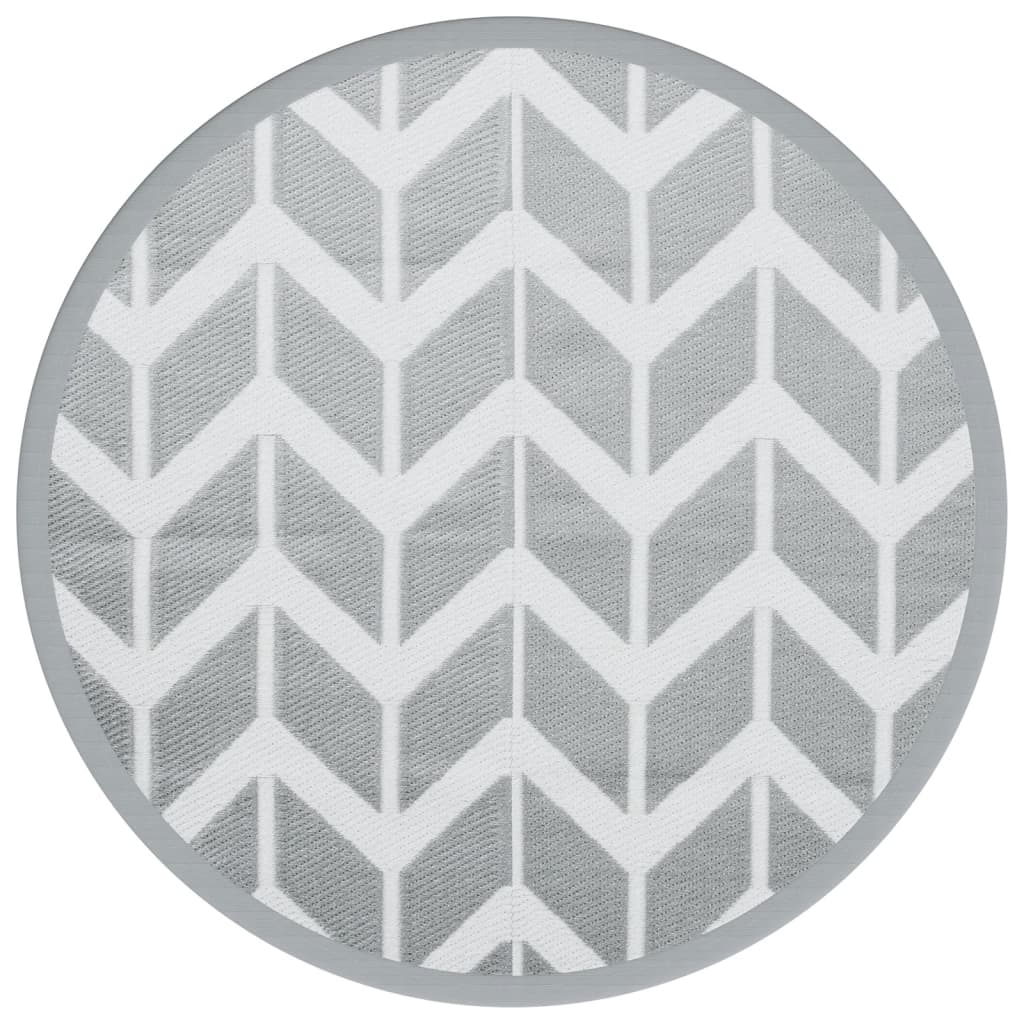 Vidaxx Outdoor-Teppich Arakil ø160 cm Polypropylen grau