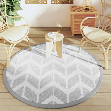 Vidaxx Outdoor-Teppich Arakil ø160 cm Polypropylen grau
