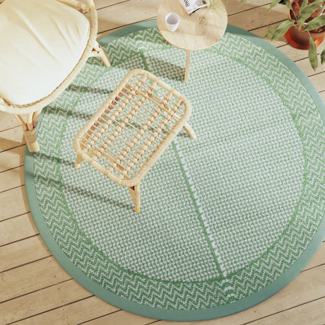 Vidaxx Outdoor-Teppich Arakil ø160 cm Polypropylen grün