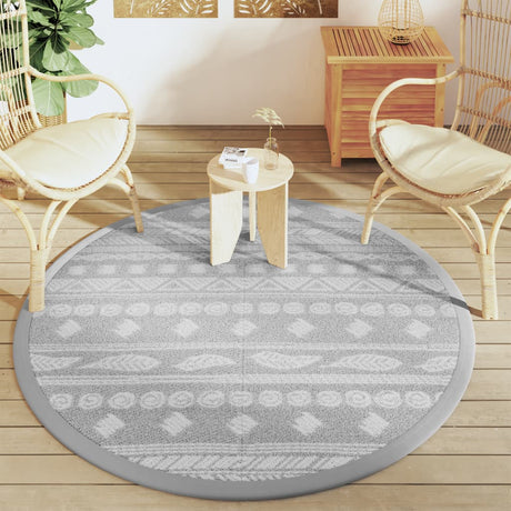 Vidaxx Outdoor-Teppich Arakil ø160 cm Polypropylen grau