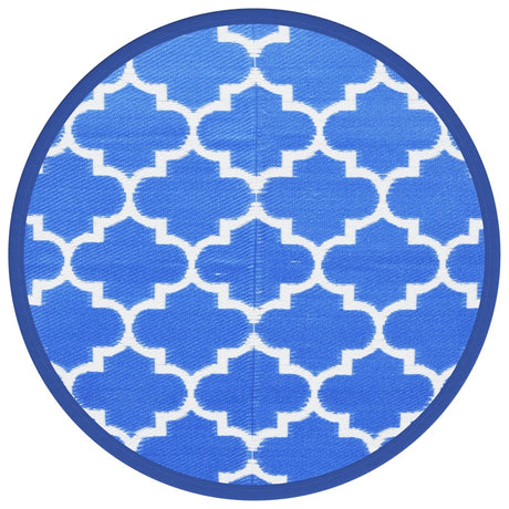 Vidaxx Outdoor-Teppich Arakil ø 200 cm Polypropylen blau