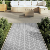 Vidaxx Outdoor-Teppich Arakil 120x180 cm PP grau