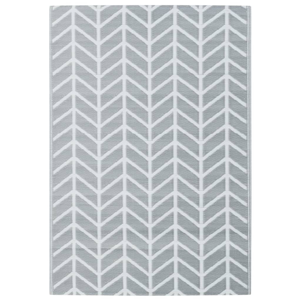 Vidaxl Outside Rug Arakil 160x230 cm Pp Grey