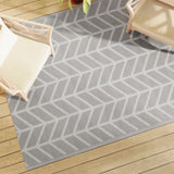 Vidaxl Outside Rug Arakil 160x230 cm Pp Grey