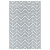 Vidaxl extérieur tapis arakil 190x290 cm pp gris