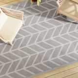 Vidaxx Outdoor-Teppich Arakil 190x290 cm PP grau